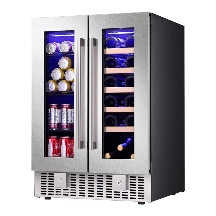 dual zone mini fridge