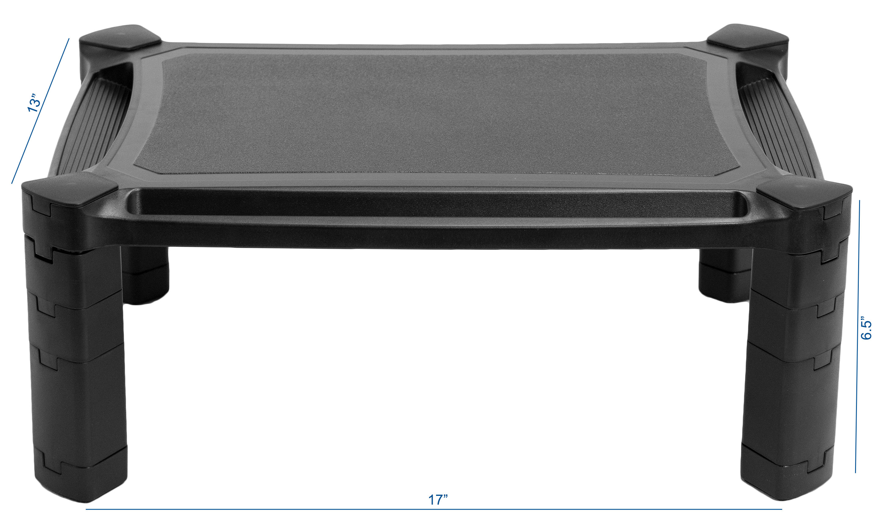 VIvo Computer Monitor Stacked Riser Tabletop Height Adjustable Desk ...