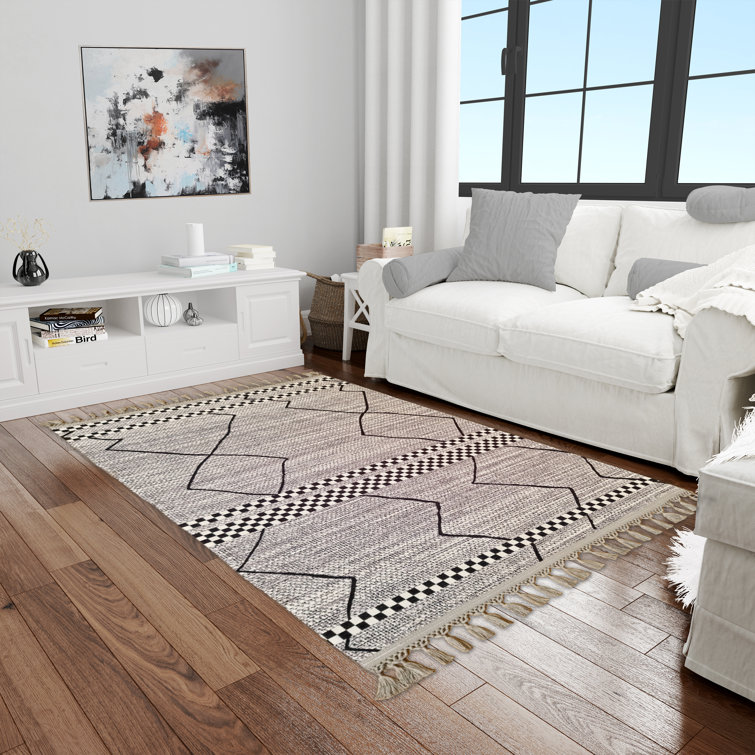 Gracie Oaks Vivier Aztec Brown/Beige Area Rug | Wayfair.co.uk