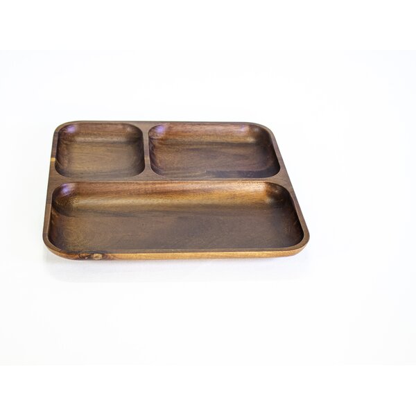 Mexican Imports Fiesta II Serving Wood Dough Bowl Serving Tray