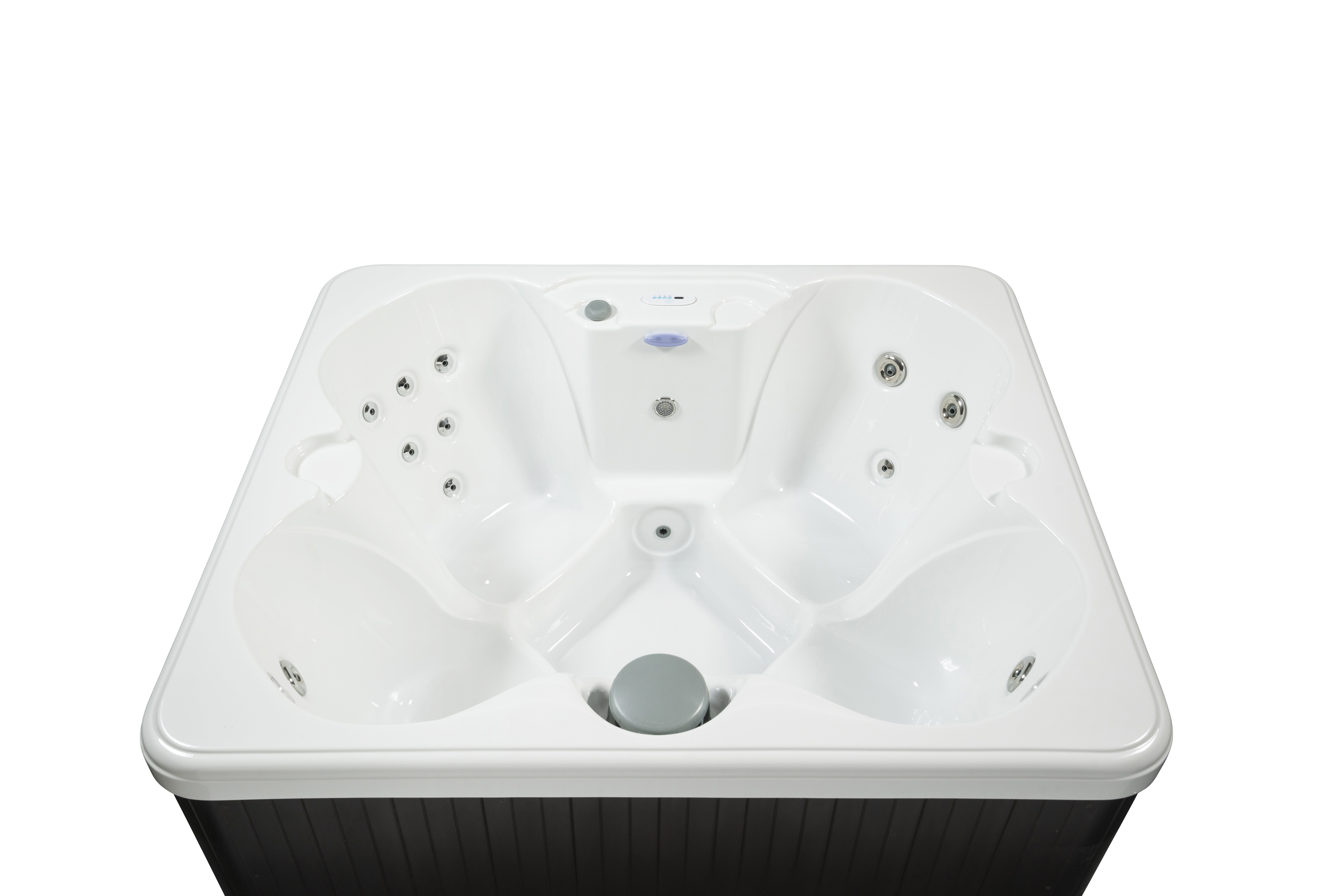 Hudson Bay Spas 4 Person 14 Jet Acrylic Rectangular Plug And Play