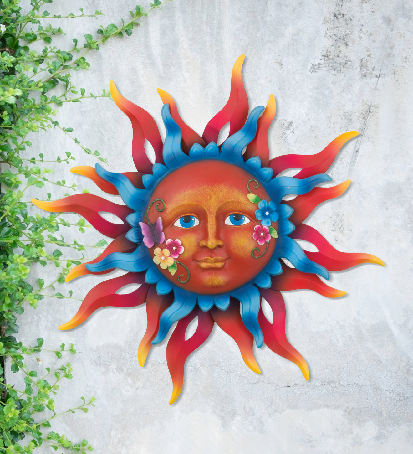 Bungalow Rose Sun Hippie Wall Decor Wayfair