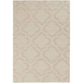 Wrought Studio Zora Handmade Hand Loomed Wool Khaki Rug & Reviews | Wayfair