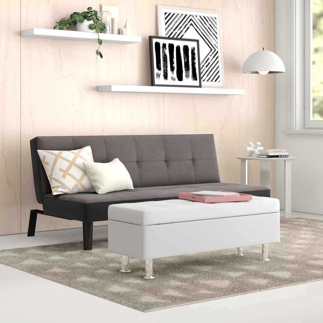 Yenings 3 Seater Clic Clac Sofa Bed gray