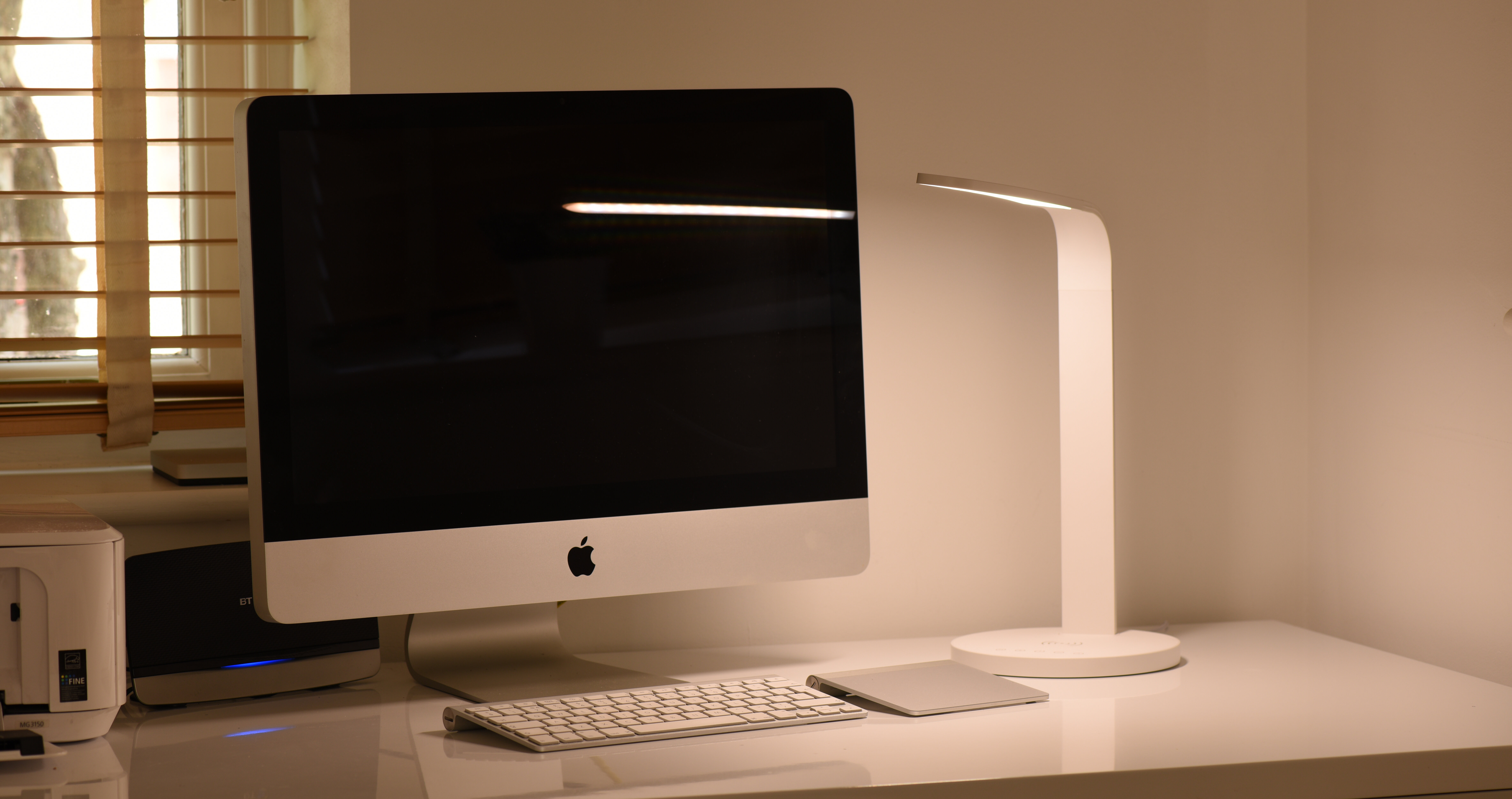 Aanval systeem schandaal Symple Stuff Arc 36Cm White Desk Lamp & Reviews | Wayfair.co.uk