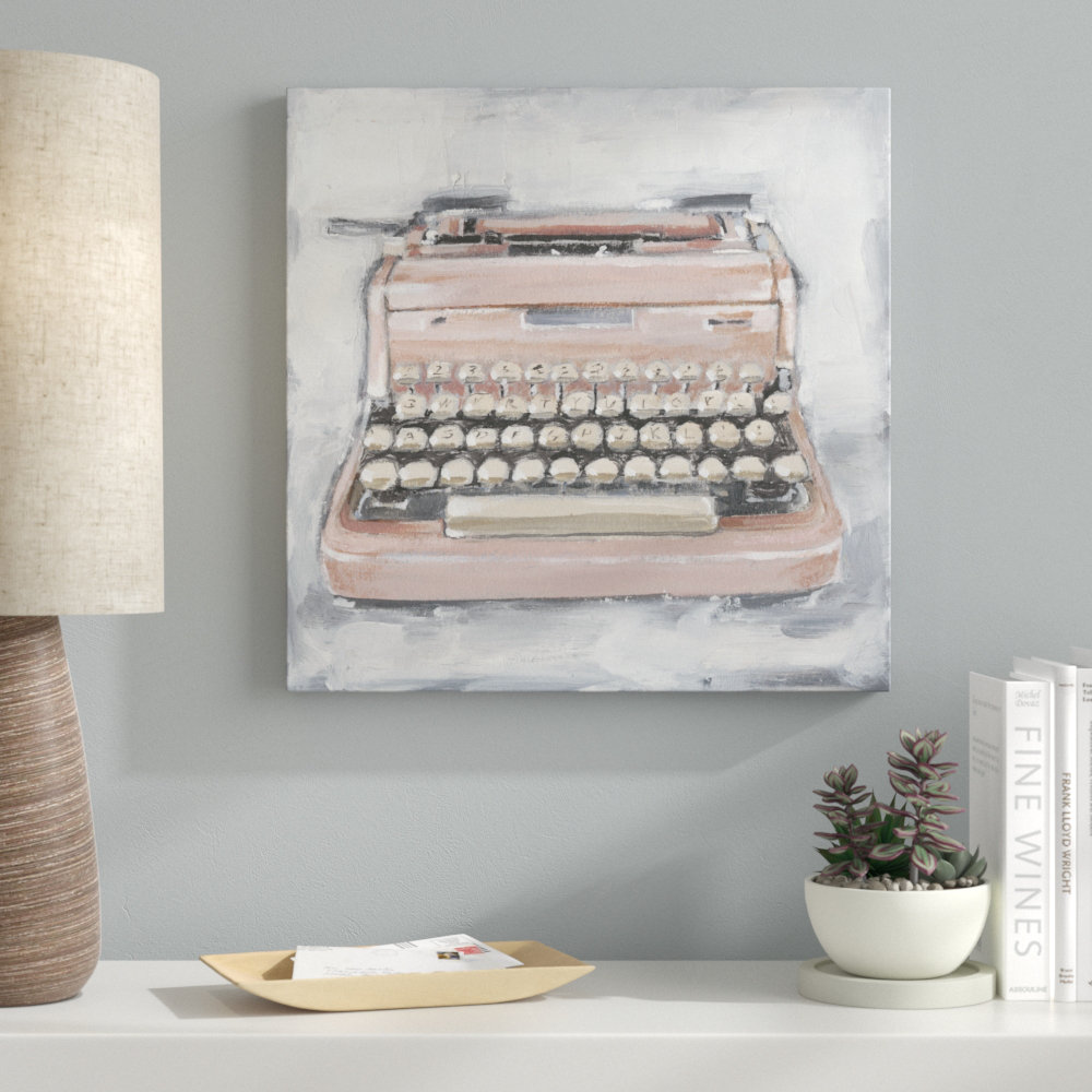 Williston Vintage Typewriter IV by Ethan Harper Painting on