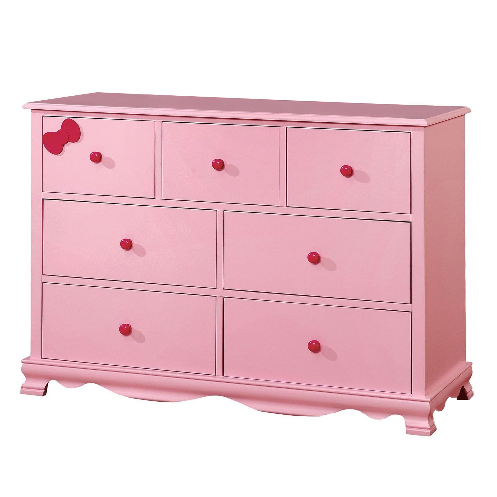 Harriet Bee Bromelia 7 Drawer Dresser Wayfair