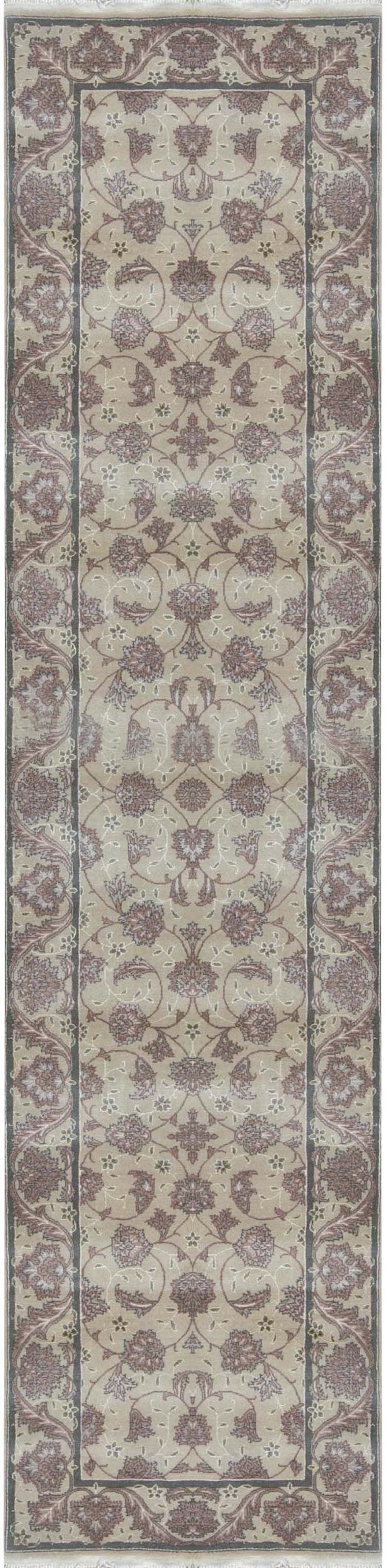 Bokara Rug Co., Inc. HandKnotted HighQuality Olive Green and Olive Green Runner Wayfair