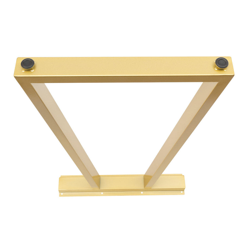 Everly Quinn Metal Gold Table Legs 28''Inch Furniture Legs White Wayfair