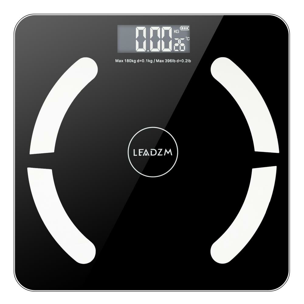 Digital Electronic Backlit Body fat Bathroom Scale 180KG scales Weight Bluetooth 