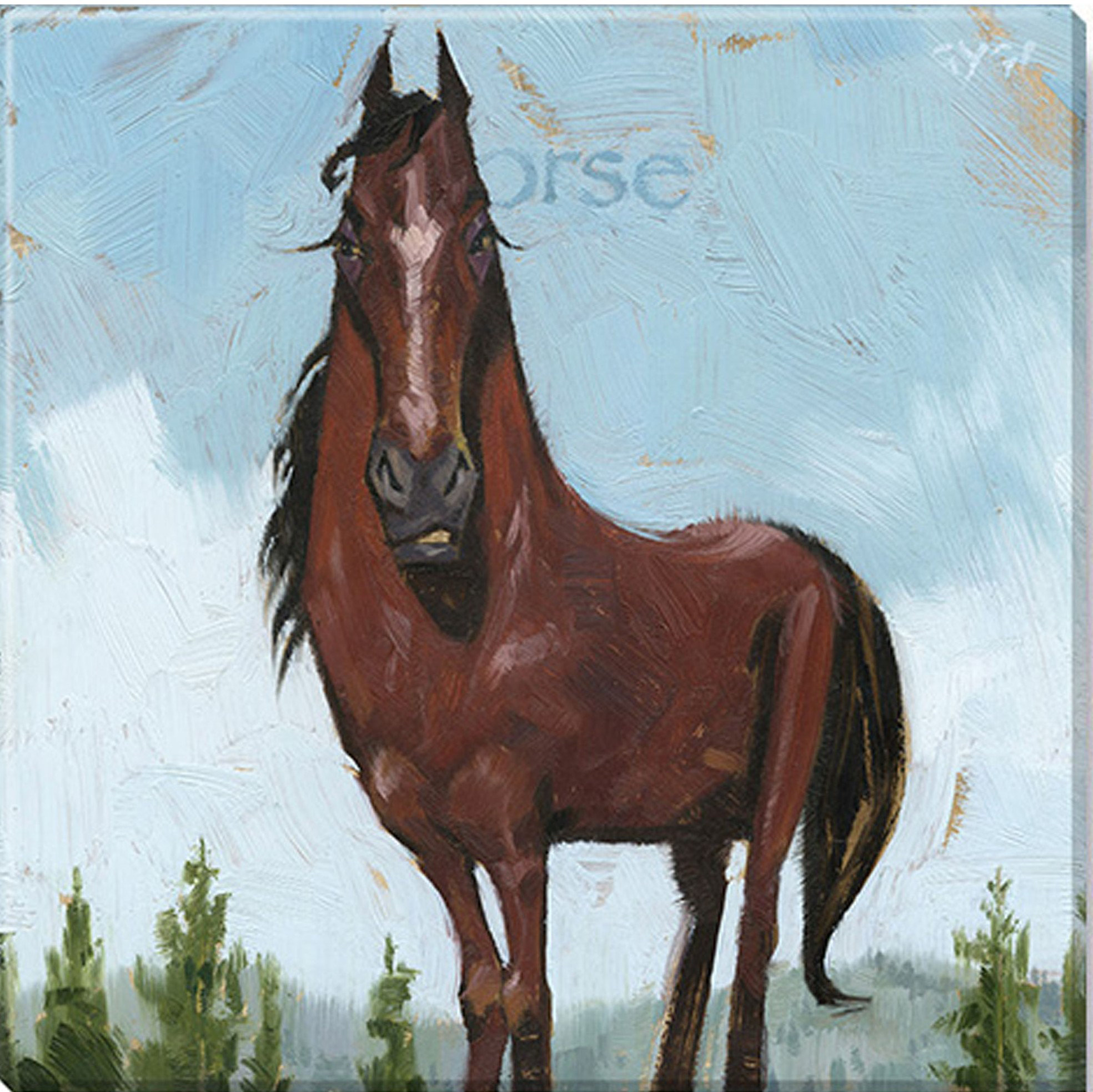 Arizona Tube Art Fanciful Horse Giclee Wall Art by Darren Gygi