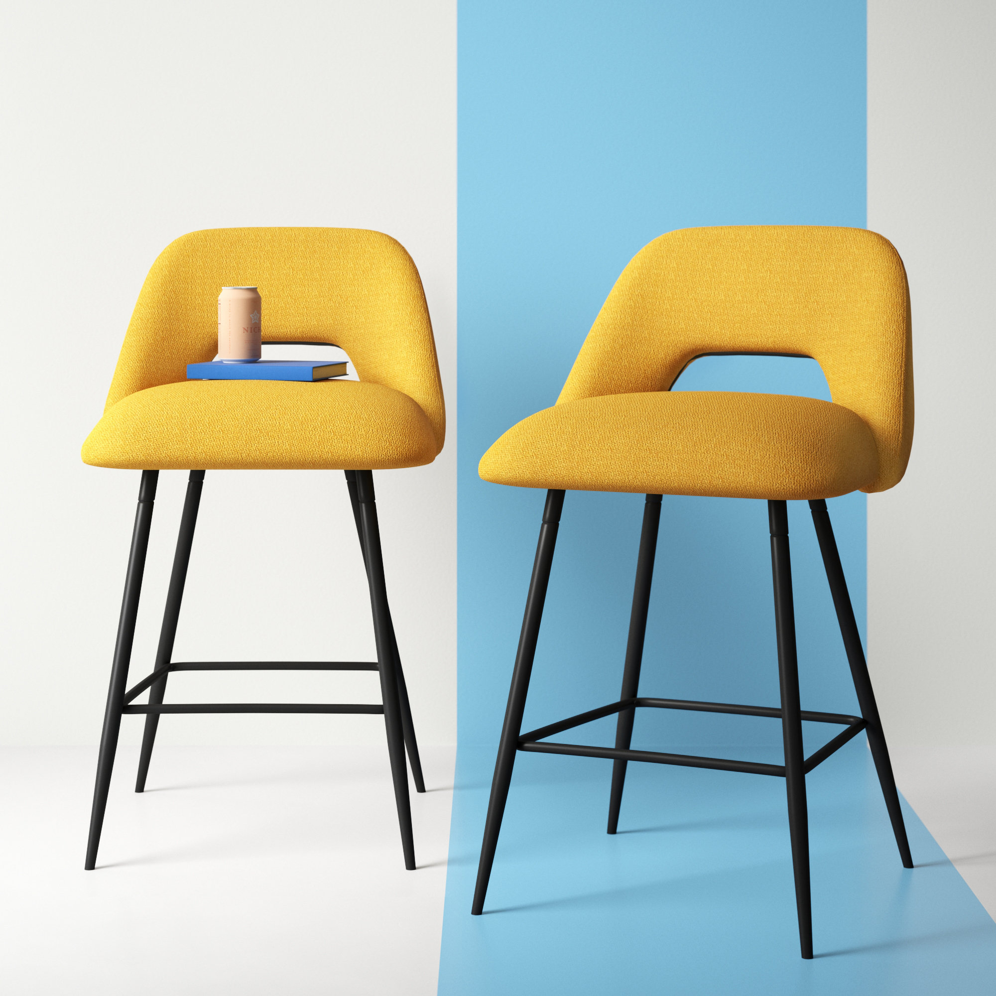 Hashtag Home Jayden Counter & Bar Stool & Reviews Wayfair Canada