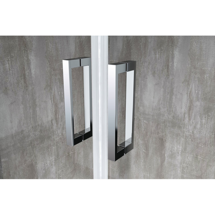 Ebern Designs Gitti Rectangular Shower Enclosure - 1900 x 1630 mm ...