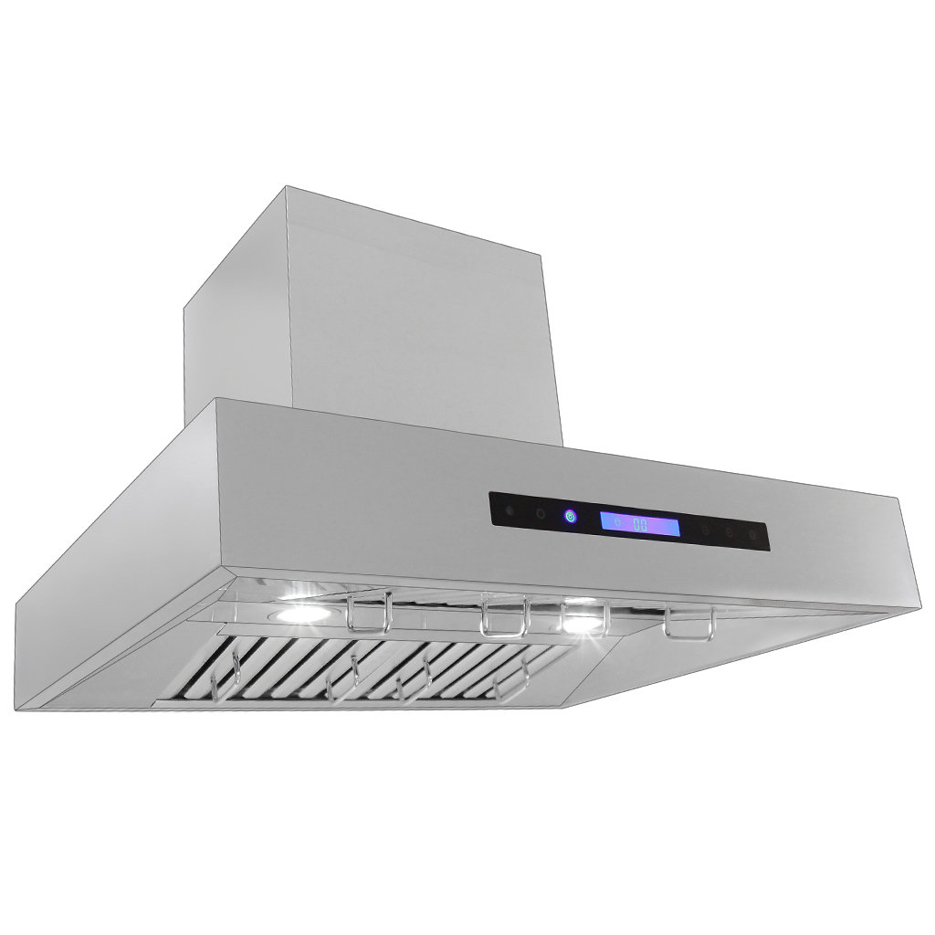Proline Range Hoods 30 Inches 900 Cubic Feet Per Minute CFM Ducted Wall