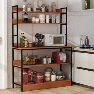 table for microwave and toaster oven