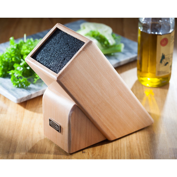 Stellar Knife Accessories, Universal Wood Knife Block with Fibre Rods ...