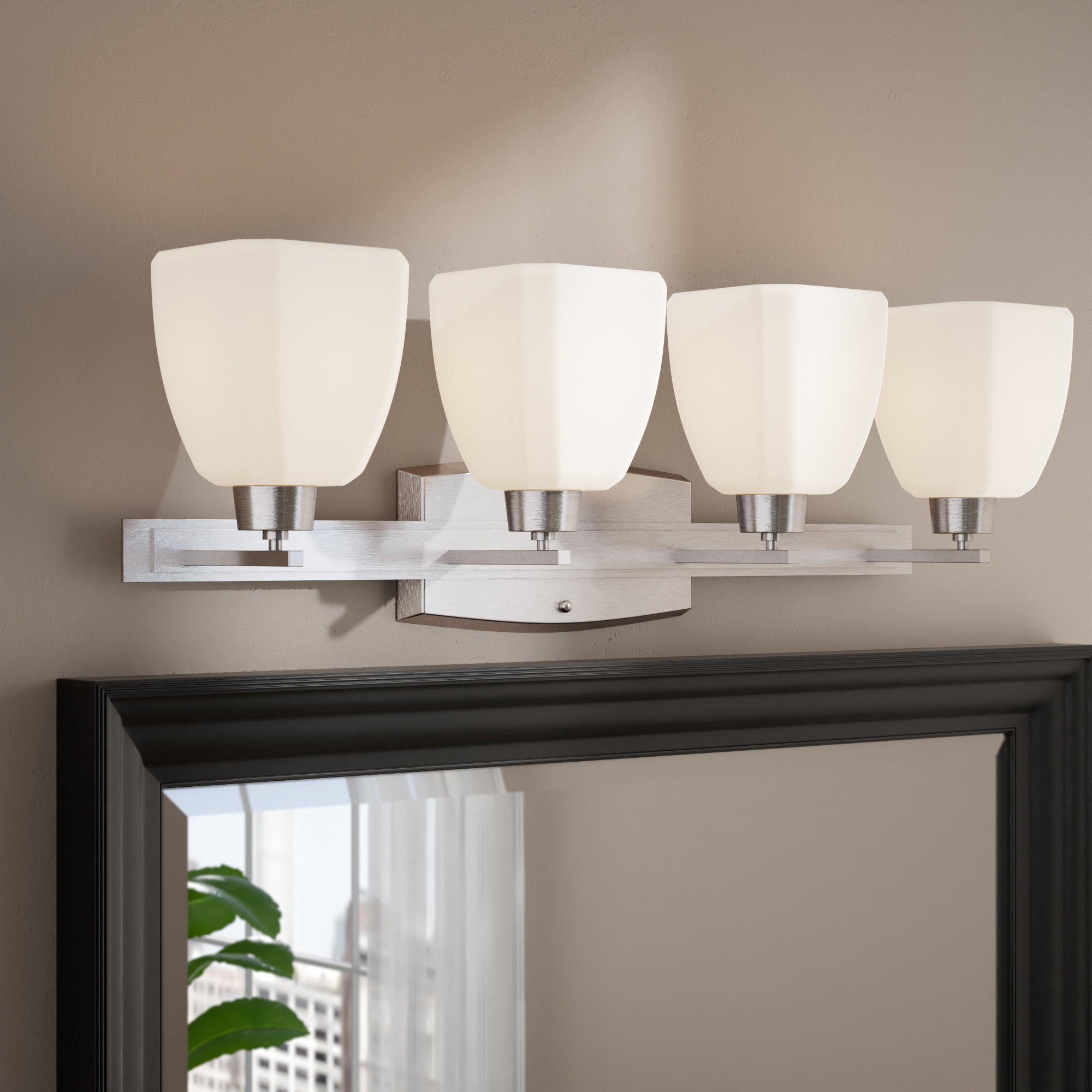 Ivy Bronx Ellenberger 4 Light Vanity Light & Reviews Wayfair
