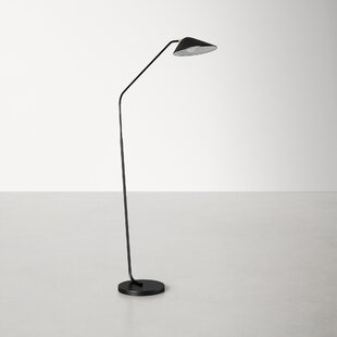 Large Modern Tapered Table/Floor Lamp Light Shade in a Black Fabric Finish 