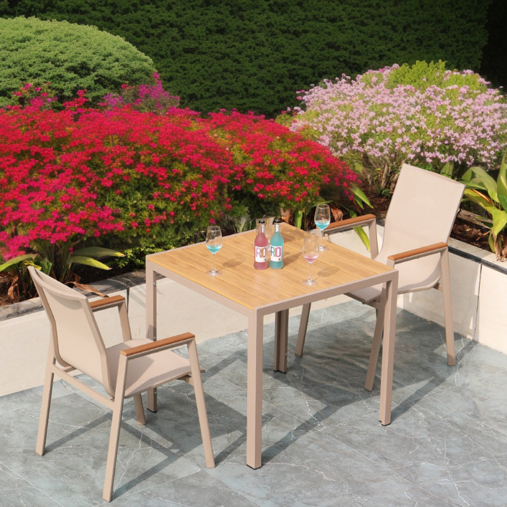 Ebern Designs Nikkayla Square 2 Person Outdoor Dining Set Wayfair