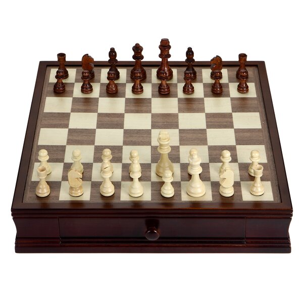 Details about   Hand Crafted Wooden Portable Folding 15" Board Chessboard Game Chess Set 30 x 30 