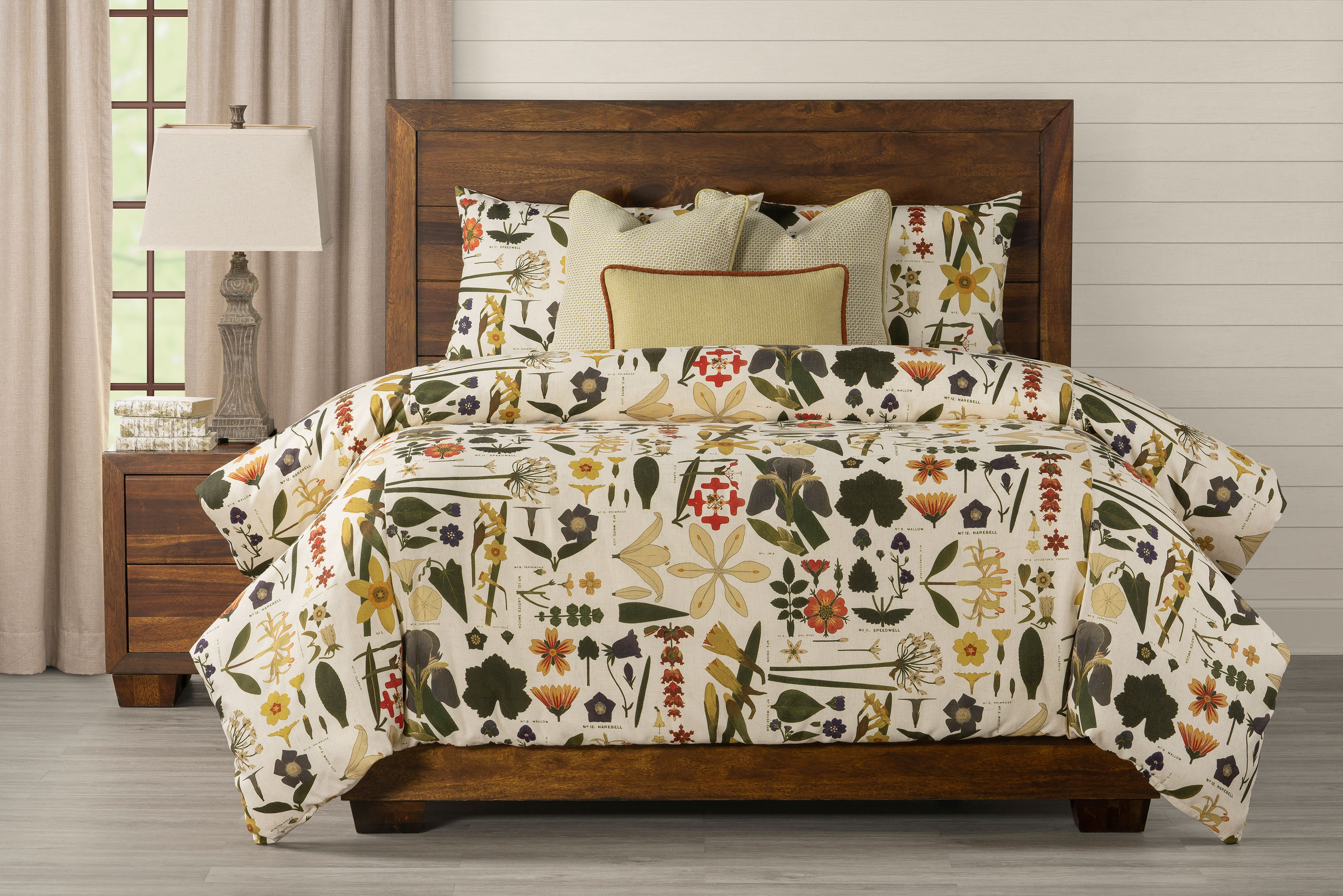 Smithsonian Botanical Print Duvet Cover & Insert Set Wayfair