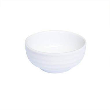 Xmomx 2 pcs Porcelain Cocktail Shaped Bowls Dishes Ceramic Dip Dipping White Palette Soy Sauce Dish for Dinner Baking BBQ and Cooking 