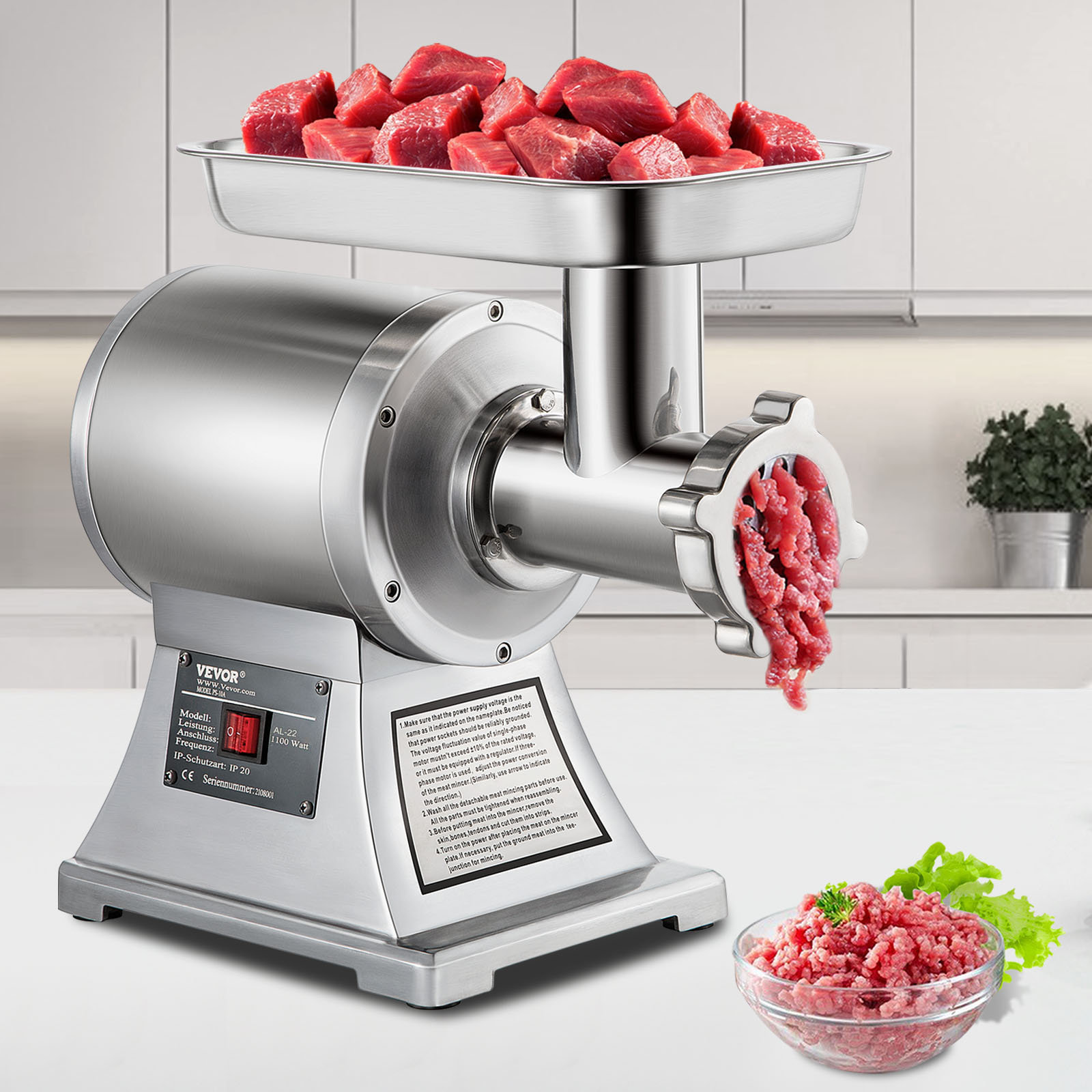 electric meat grinder home depot