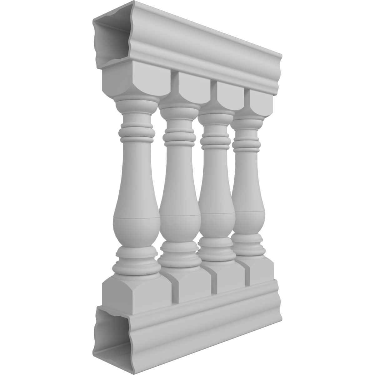 PCI Enterprises Fiberthane Bradford Balustrade Railing Kit Wayfair