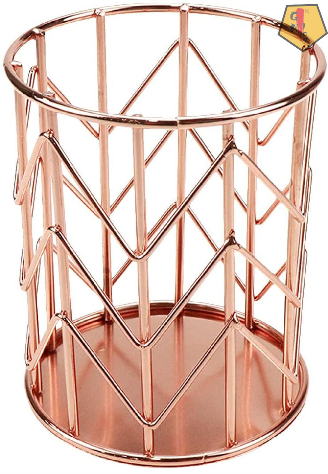 GN109 Metal Wire Makeup Brush Pencil Holders Women's Desk Organizer For