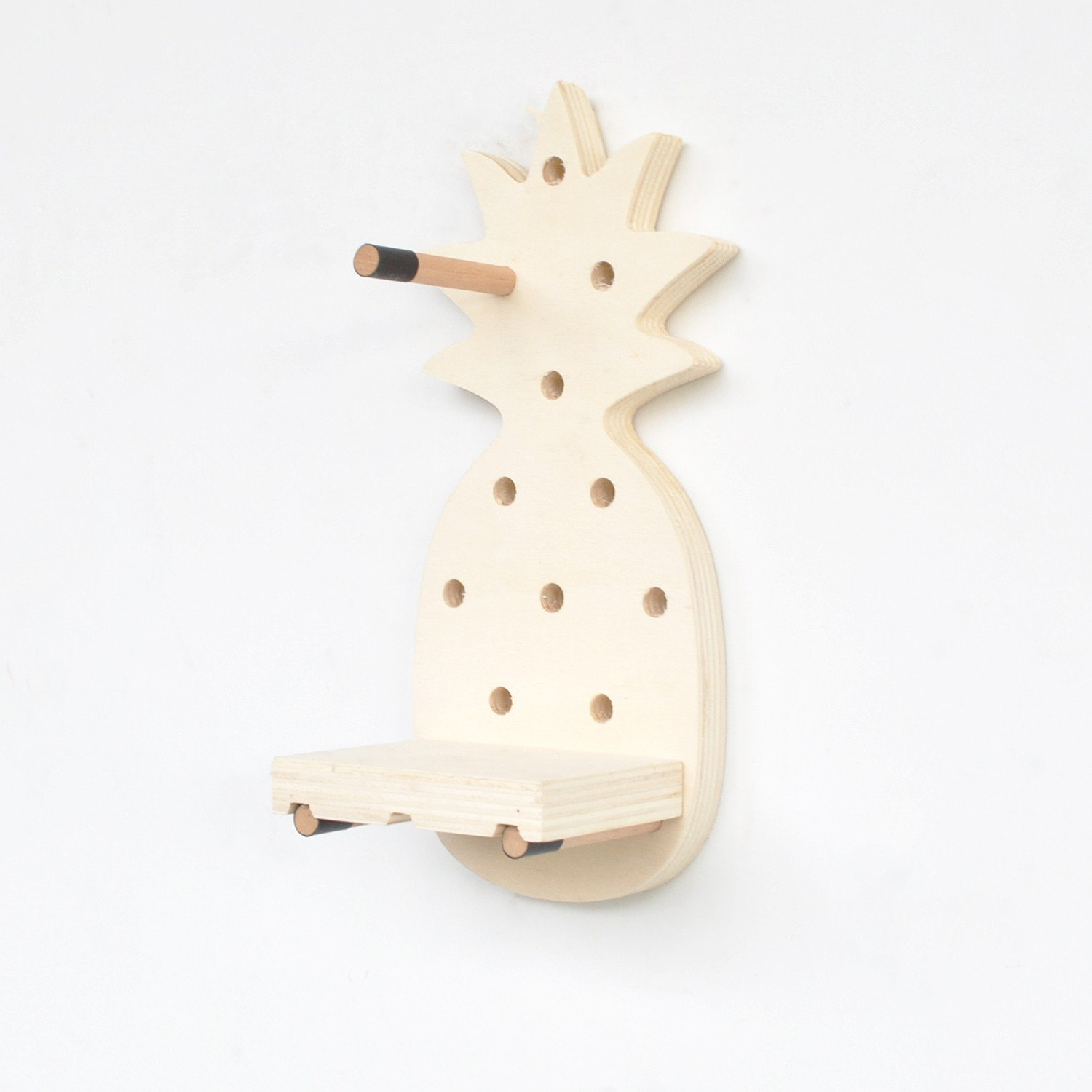 East Urban Home Abhainn Solid Wood Accent Shelf Wayfair