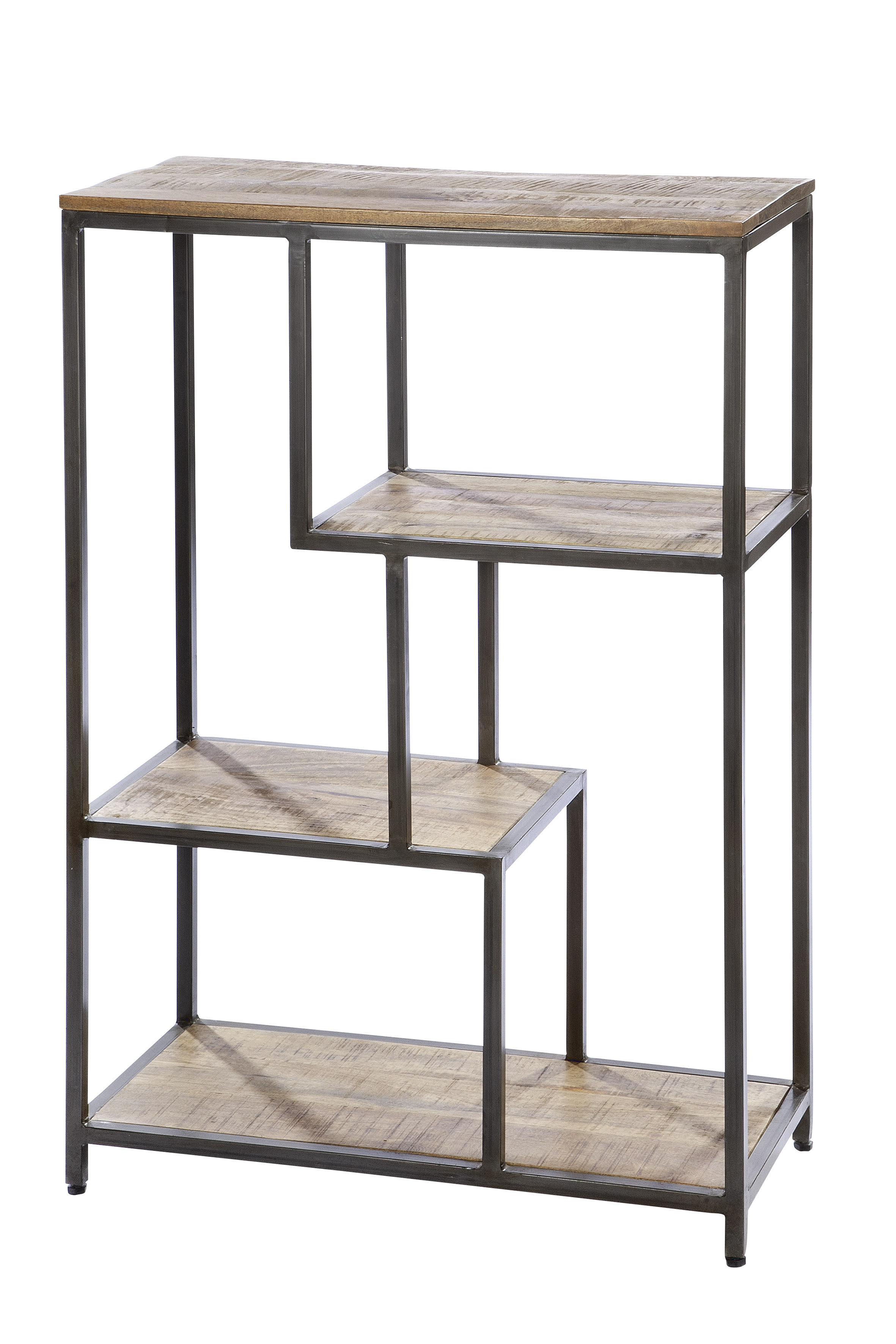 Borough Wharf Adilynn 118Cm H x 75Cm W Steel Library Bookcase Wayfair.ie