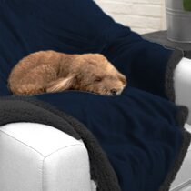 45"x31" Greyhound Design Dog Bed Car Blanket Soft Fleece Throw Cover Pet Animal 