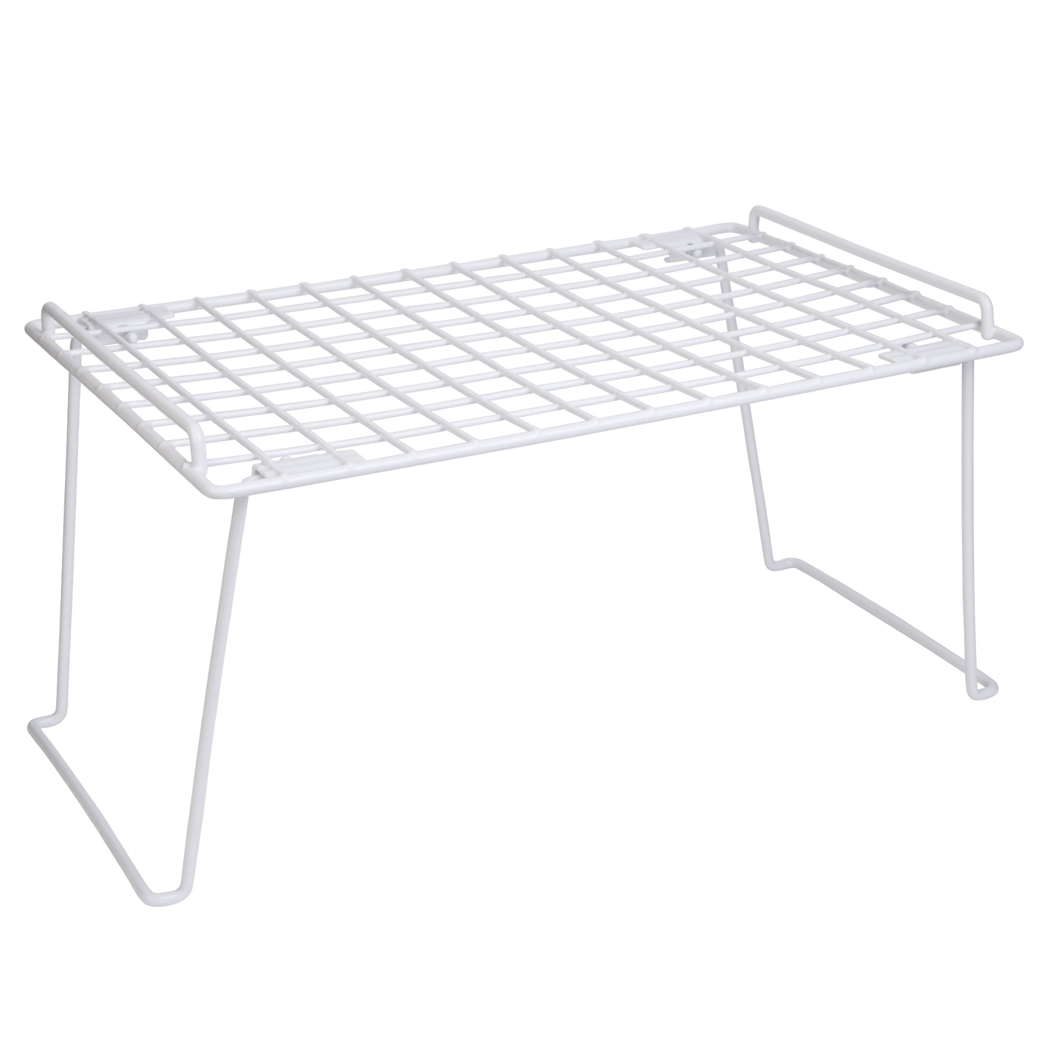 Smart Design Stacking Shelf Rack Large (16 x 10 Inch) Steel