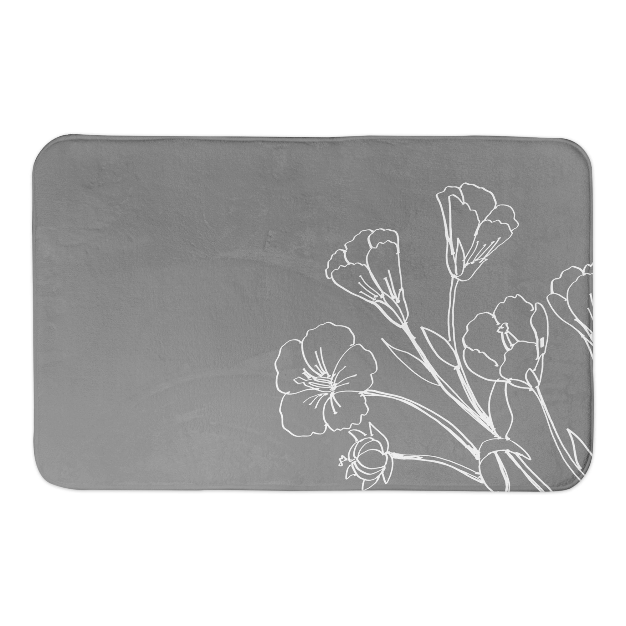 Red Barrel Studio® Vintage Botanical Bath Mat Wayfair