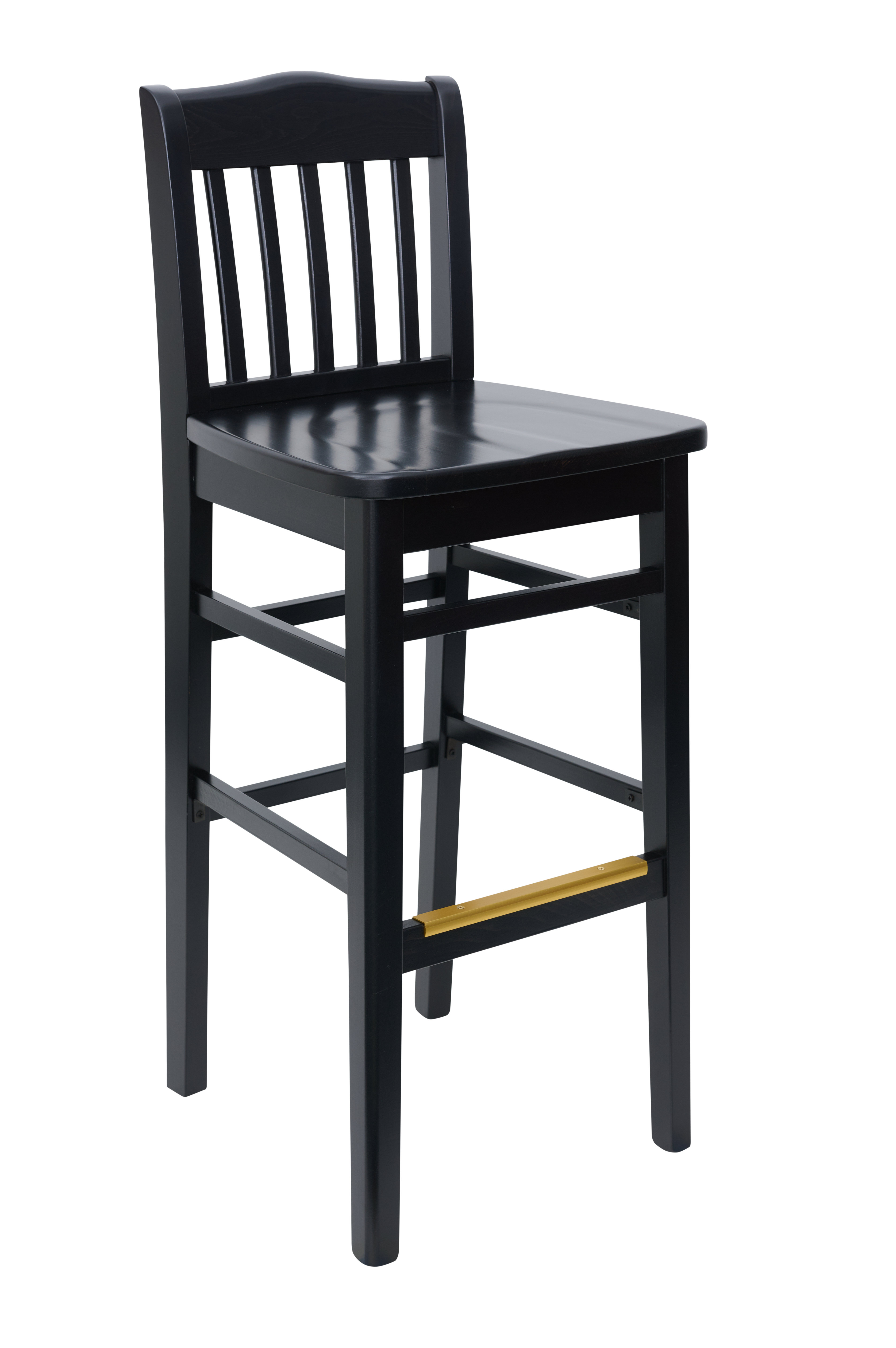 BFMSEATING Columbia Solid Wood 31" Bar Stool Wayfair