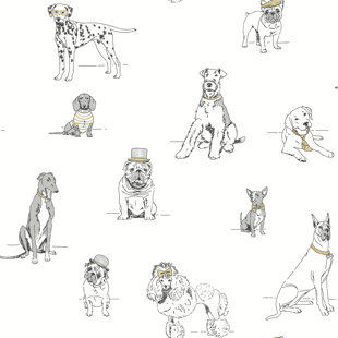 Dog Wallpaper - Wayfair Canada
