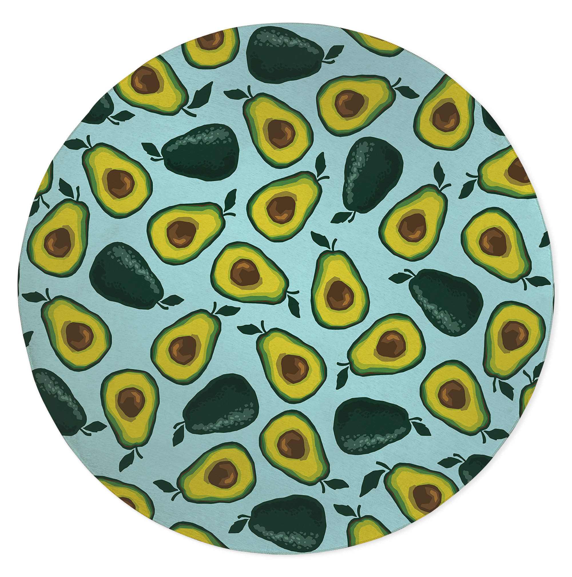 Kavka Low Pile Carpet Straight Round Chair Mat Wayfair