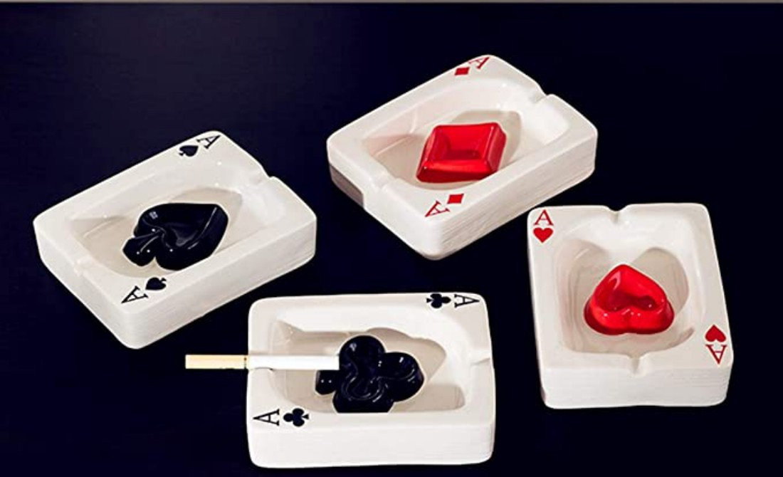 SUPERIXO Creative Poker Cigarette Ashtray Wayfair