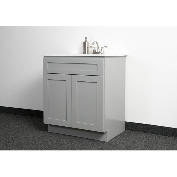 United Cabinetry 36'' Bathroom Vanity Base Only | Wayfair