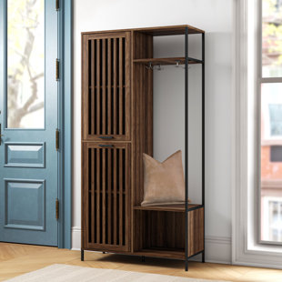 ada hall tree and shoe storage