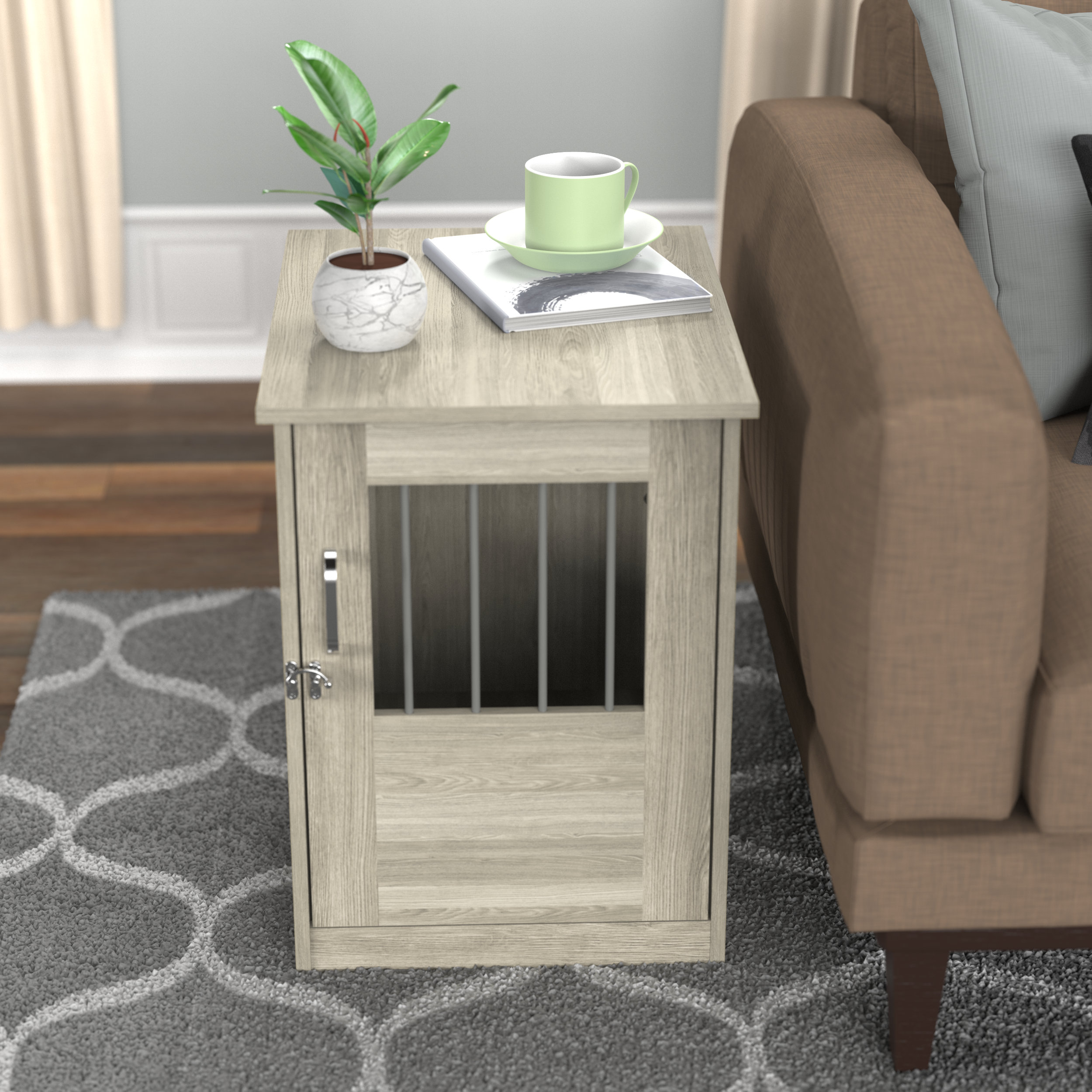 ClosetMaid End Table and Pet Crate & Reviews | Wayfair