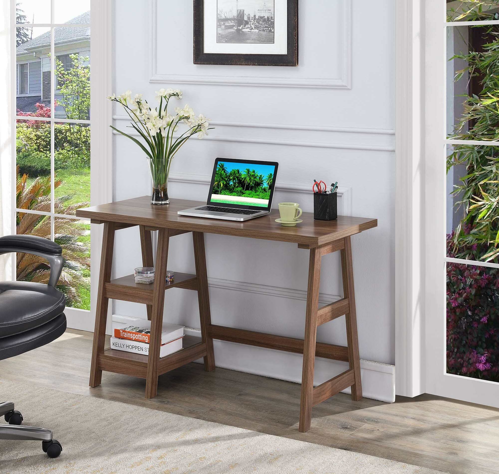 Small Computer Coffee Desk Work Station Side Desk Study Room Table Save Space US 