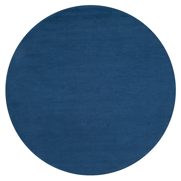 Crowe Handmade Wool Dark Blue Rug & Reviews AllModern
