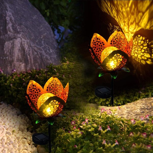 New Cute Solar Rustic Big Eye Animal LED Light Place it Anywhere in Your Garden. 