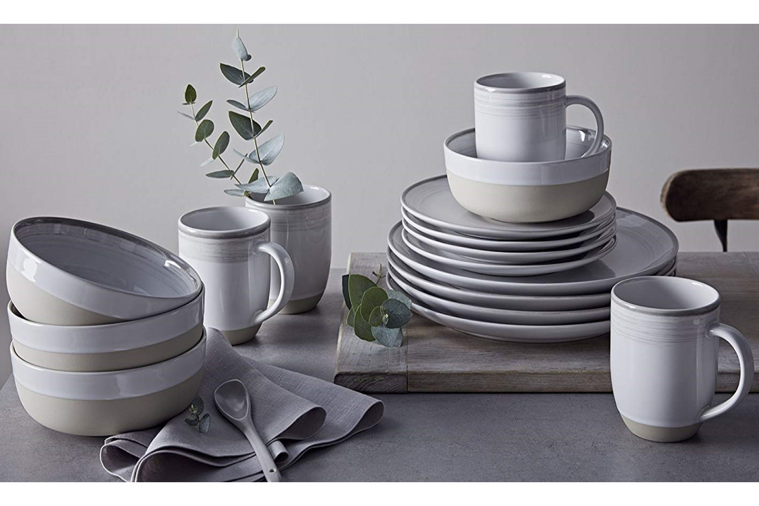 ED Ellen Degeneres Stoneware Dinnerware - Set of 16 &amp; Reviews | Wayfair