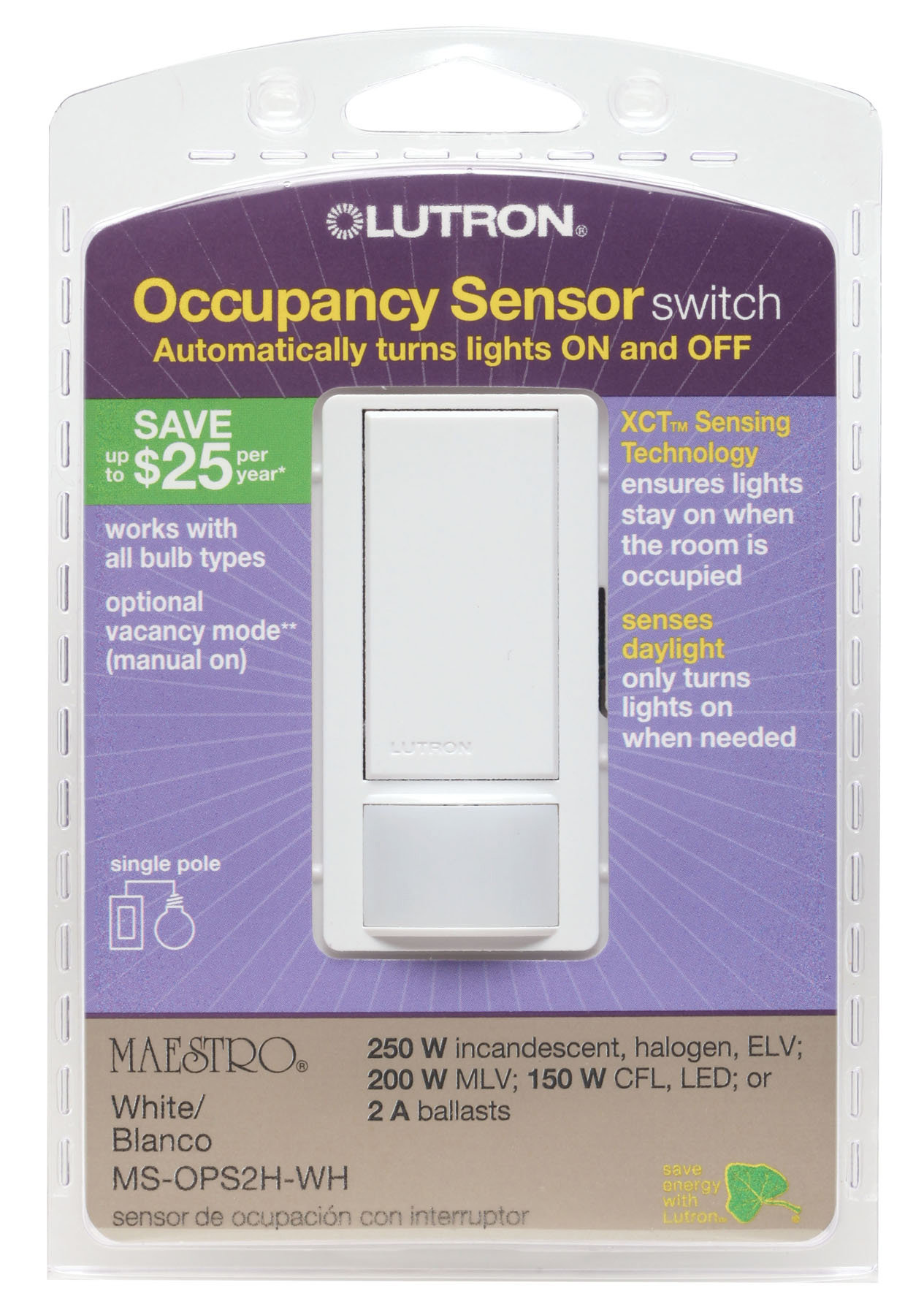 Lutron Occupancy Sensor Switch Wayfair