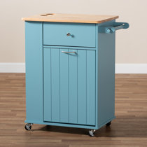 Wayfair | Kitchen Carts Trash Bin Compartment Kitchen Islands ...