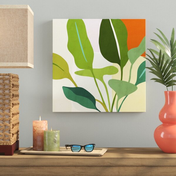 Beachcrest Home Tropica II by Victoria Borges - Graphic Art on Canvas ...