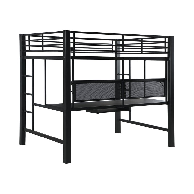 Isabelle & Max™ Bomar Full Loft Bed with Built-in-Desk by Isabelle ...
