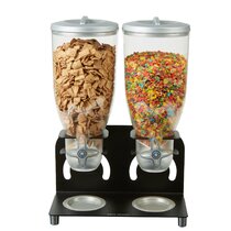 Cereal Dispenser Double-Single Cereal Storage Machine,1 Ounce of dry food